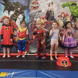Balance Point - Some of our Super Saturday superheroes in training!