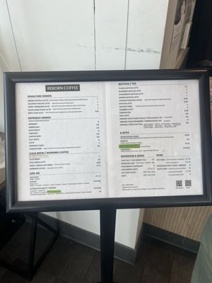 Menu photo 1 Reborn Coffee Manhattan Beach, CA
