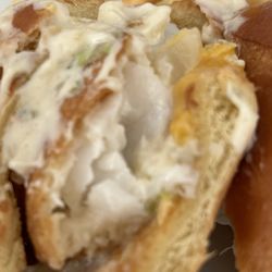 Culver’s - Inside the cod sandwich