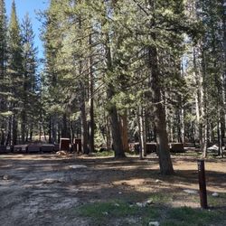 Tuolumne Meadows Campground Yosemite - Closed & roped off to vehicles during construction 2022