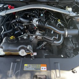 He cleaned the engine He cleaned the engine