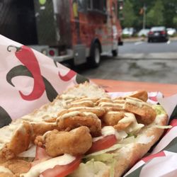 The most amazing Shrimp Poboy!