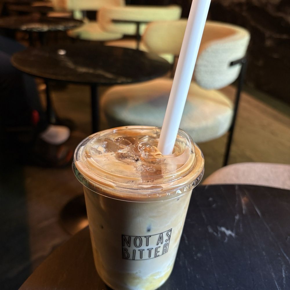 Not As Bitter - Banana Split Latte - Coffee & Tea Near Me - New York, New York Not As Bitter - Banana Split Latte - Coffee & Tea Near Me - New York, New York
