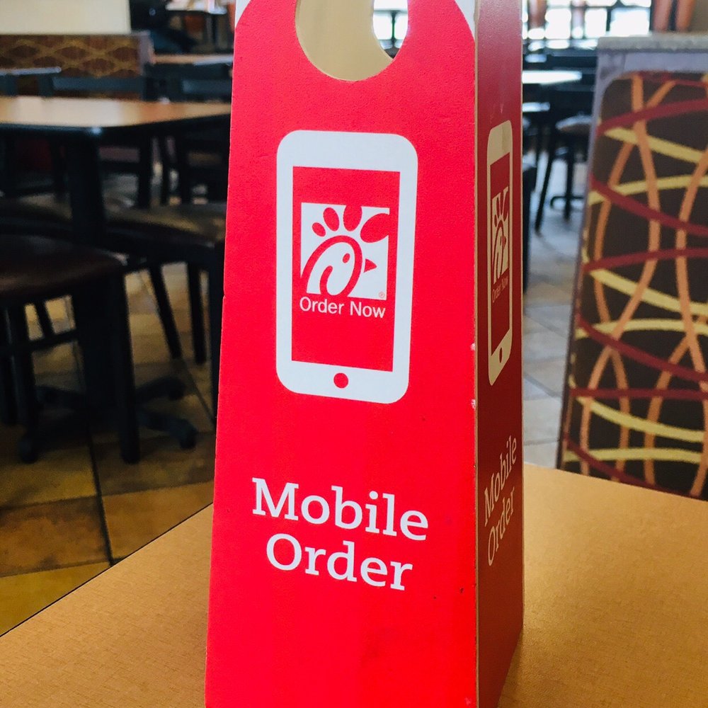 Chick-fil-A - Mobile order table marker - Fast Food Near Me - Mesa, Arizona Chick-fil-A - Mobile order table marker - Fast Food Near Me - Mesa, Arizona