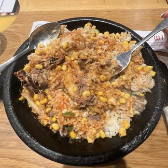 Pepper Lunch - Kimchi Beef with Cheese Pepper Rice - Teppanyaki Near Me - Irvine, California