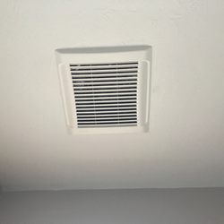 City and Suburban Electric - Here is the bathroom fan they put in.