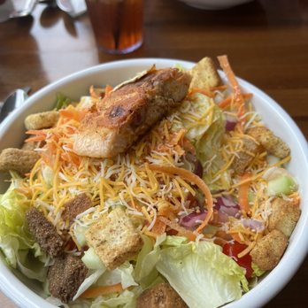 Wally's - Garden salad add salmon. Delicious champagne vinaigrette! Made this! Yum! - New American Near Me - Surf City, New Jersey Wally's - Garden salad add salmon. Delicious champagne vinaigrette! Made this! Yum! - New American Near Me - Surf City, New Jersey