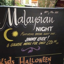 The Hinds Head - Sat 14/11 "Nasi Lemak" Malay Street Food Kitchen Takeover.