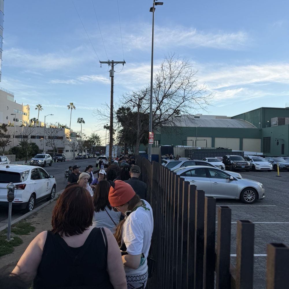 Depending on the act, you might find yourself at the end of a several block line even 2 hours before doors open Depending on the act, you might find yourself at the end of a several block line even 2 hours before doors open