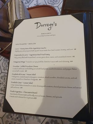 Menu photo 8 Dorrego's San Antonio, TX