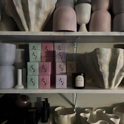 Lilac and Willow Flowers - gifts , candles and ceramic pots in store