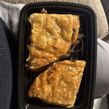 Dumpling District - Scallion Pancake /w Beef - Dim Sum Near Me - Laurel, Maryland