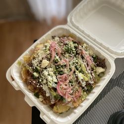 Straight Outta Husk Mexican Food - Birria nachos