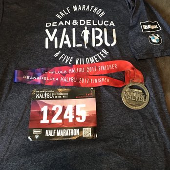 Malibu Half Marathon & 5K Run-Walk - 2017 tech shirt & Half Marathon medal - Races & Competitions Near Me - Malibu, California Malibu Half Marathon & 5K Run-Walk - 2017 tech shirt & Half Marathon medal - Races & Competitions Near Me - Malibu, California