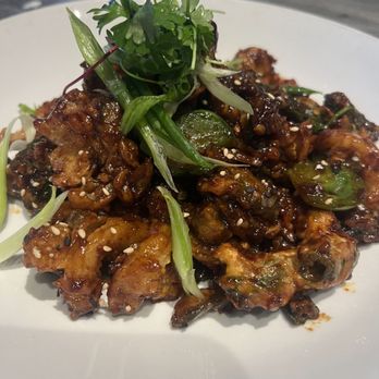 Cali Chilli - Spicy Korean calamari - Indian Near Me - Long Beach, California Cali Chilli - Spicy Korean calamari - Indian Near Me - Long Beach, California