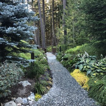 Scandinave Spa - Path from front door to parking lot - Massage Near Me - Whistler, British Columbia Scandinave Spa - Path from front door to parking lot - Massage Near Me - Whistler, British Columbia