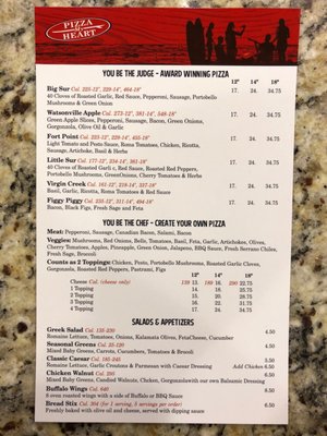 Menu photo 8 Pizza My Heart San Ramon, CA Menu photo 8 Pizza My Heart San Ramon, CA