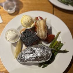 Wooden Nickel Pub & Eateries - December special steak and lobster