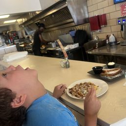 Bubble waffle and French toast Bubble waffle and French toast
