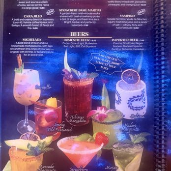 El Tarasco Mexican Restaurant - Cocktail menu - Mexican Near Me - Visalia, California El Tarasco Mexican Restaurant - Cocktail menu - Mexican Near Me - Visalia, California