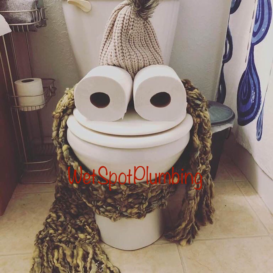 Slide of Wet Spot Plumbing