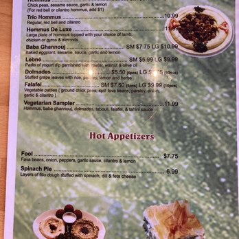 Phoenicia Pita Kitchen - menu - Greek Near Me - Gilbert, Arizona