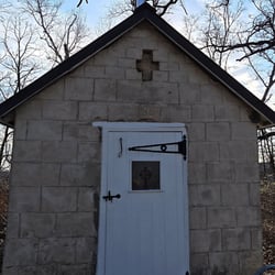 St Mary of the Oaks shrine located on the park grounds