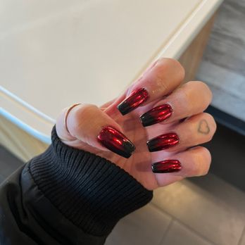 Vogue Nail Spa - Super late but my anti vday nails slay. Once again the women at vogue slayed my nails - Nail Salons Near Me - San Bruno, California Vogue Nail Spa - Super late but my anti vday nails slay. Once again the women at vogue slayed my nails - Nail Salons Near Me - San Bruno, California