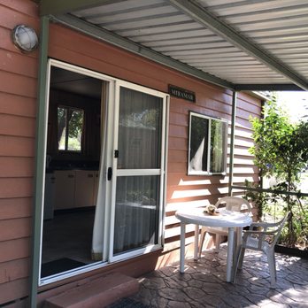 Mudgee Riverside Caravan & Tourist Park - Outdoor dining - Campgrounds Near Me - Mudgee, NSW