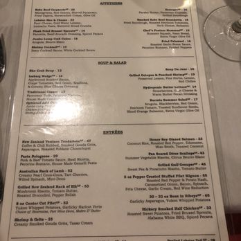 Firefly - Non sushi menu - Steakhouses Near Me - Panama City Beach, Florida Firefly - Non sushi menu - Steakhouses Near Me - Panama City Beach, Florida