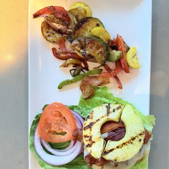 Palm & Paddle Grille - ANANA BURGER -no bun - American Near Me - Springfield, Missouri Palm & Paddle Grille - ANANA BURGER -no bun - American Near Me - Springfield, Missouri