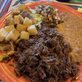 Two Amigos Taqueria - Barbacoda plate. - Mexican Near Me - Waxahachie, Texas