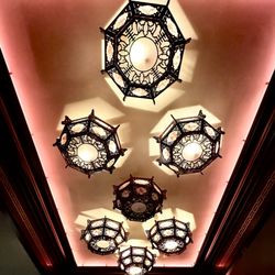 China Palace - Dining area ceiling lights