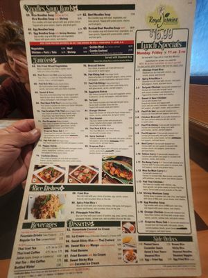 Menu photo 3 Royal Jasmine Thai Restaurant Goodyear, AZ Menu photo 3 Royal Jasmine Thai Restaurant Goodyear, AZ