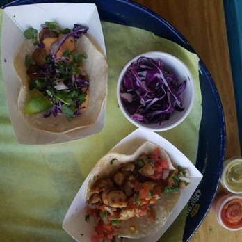 Rusty Taco - Chicken fajita taco was a solid 10/10 and the Baja shrimp taco was a perfect 10/10 too! - Tex-Mex Near Me - Dallas, Texas