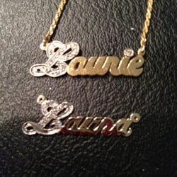 Garfinkle's Fine Jewelry - Lots of name necklaces