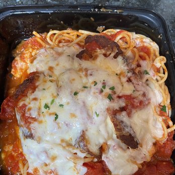Rosati's Pizza - Chicken parmesan with spaghetti - Pizza Near Me - Tucson, Arizona Rosati's Pizza - Chicken parmesan with spaghetti - Pizza Near Me - Tucson, Arizona