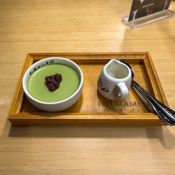 Kyuramen x TBaar - Match Pudding w/ Red Bean - Ramen Near Me - Philadelphia, Pennsylvania Kyuramen x TBaar - Match Pudding w/ Red Bean - Ramen Near Me - Philadelphia, Pennsylvania