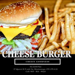 Da Grill Plus - Cheese Burger & Chips
