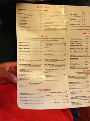Menu photo 6 Sams Inn Restaurant Quantico, VA
