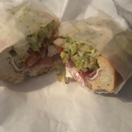 The Hog Islander Italian Hoagie. The Hog Islander Italian Hoagie.