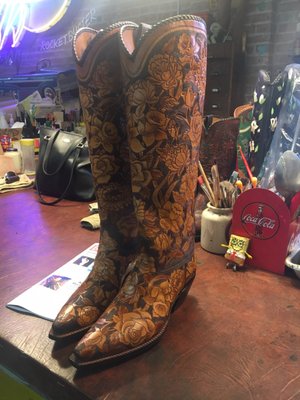 Rocketbuster Handmade Custom Boots by null