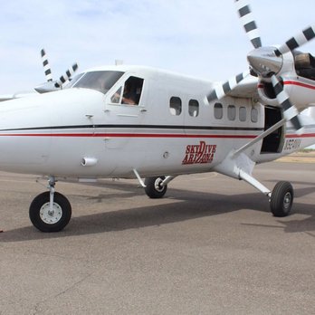 Skydive Arizona - Plane that took us to 13,000 feet. Quick ride up - Skydiving Near Me - Eloy, Arizona Skydive Arizona - Plane that took us to 13,000 feet. Quick ride up - Skydiving Near Me - Eloy, Arizona