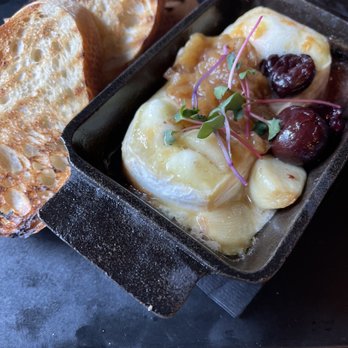 The Brickworks - Baked Brie Appetizer - Cocktail Bars Near Me - Whistler, British Columbia The Brickworks - Baked Brie Appetizer - Cocktail Bars Near Me - Whistler, British Columbia