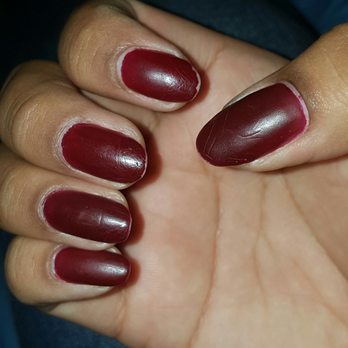 Captivate Nail Spa - . I requested matte! Supposedly the lady put a matte coat but they are so glossy! - Nail Salons Near Me - Fullerton, California