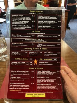 Menu photo 1 Buskey Bay Resort Iron River, WI Menu photo 1 Buskey Bay Resort Iron River, WI