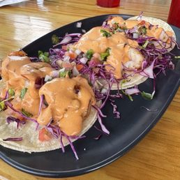 Bajá Shrimp Tacos