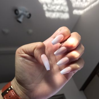 Gradient Nail - First time going to Gradient Nail. This is the pink and white powder ombre. - Nail Salons Near Me - Honolulu, Hawaii Gradient Nail - First time going to Gradient Nail. This is the pink and white powder ombre. - Nail Salons Near Me - Honolulu, Hawaii