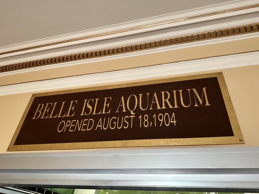 Belle Isle Aquarium by null