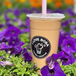 Brown Sugar Milk Tea, no ice, awesome!
